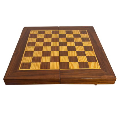 Handgefertigter Damaszener Schach- & Backgammon-Tisch von Gaby Al Dayeh – Klassisches Mosaikdesign