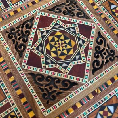 Damasceense Mozaïekdoos – Handgemaakt voor Sieraden & Herinneringen