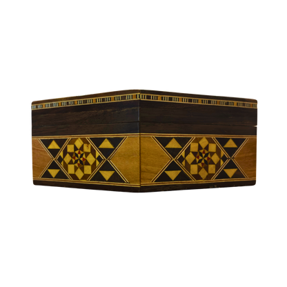 El Yapımı Şam Mozaik Kutusu – Sedef & Kadife Zarafeti