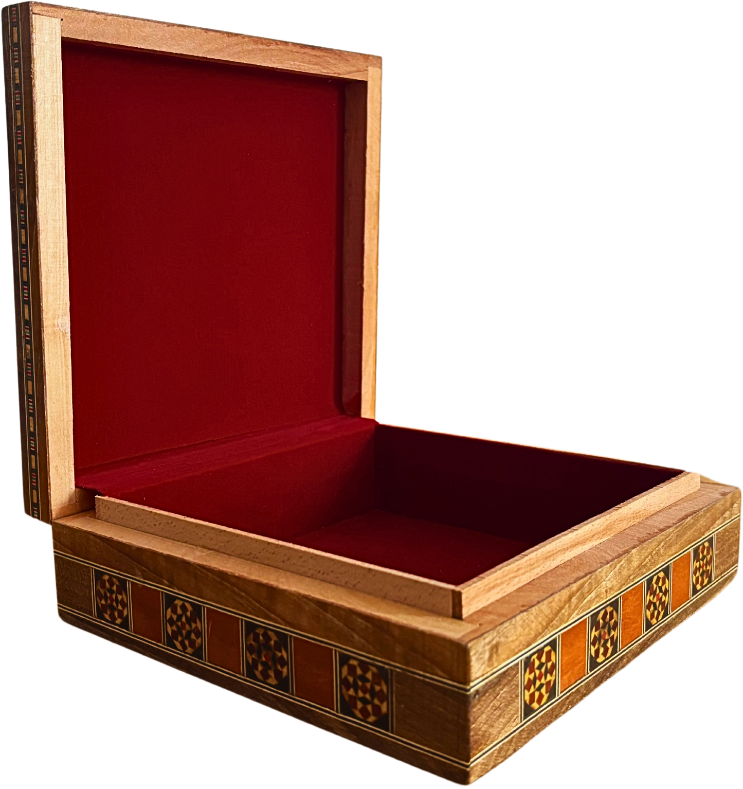 Damasceense Mozaïekdoos – Handgemaakt voor Sieraden & Herinneringen