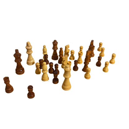 Set di Pezzi di Scacchi in Legno Fatto a Mano – Artigianato Senza Tempo